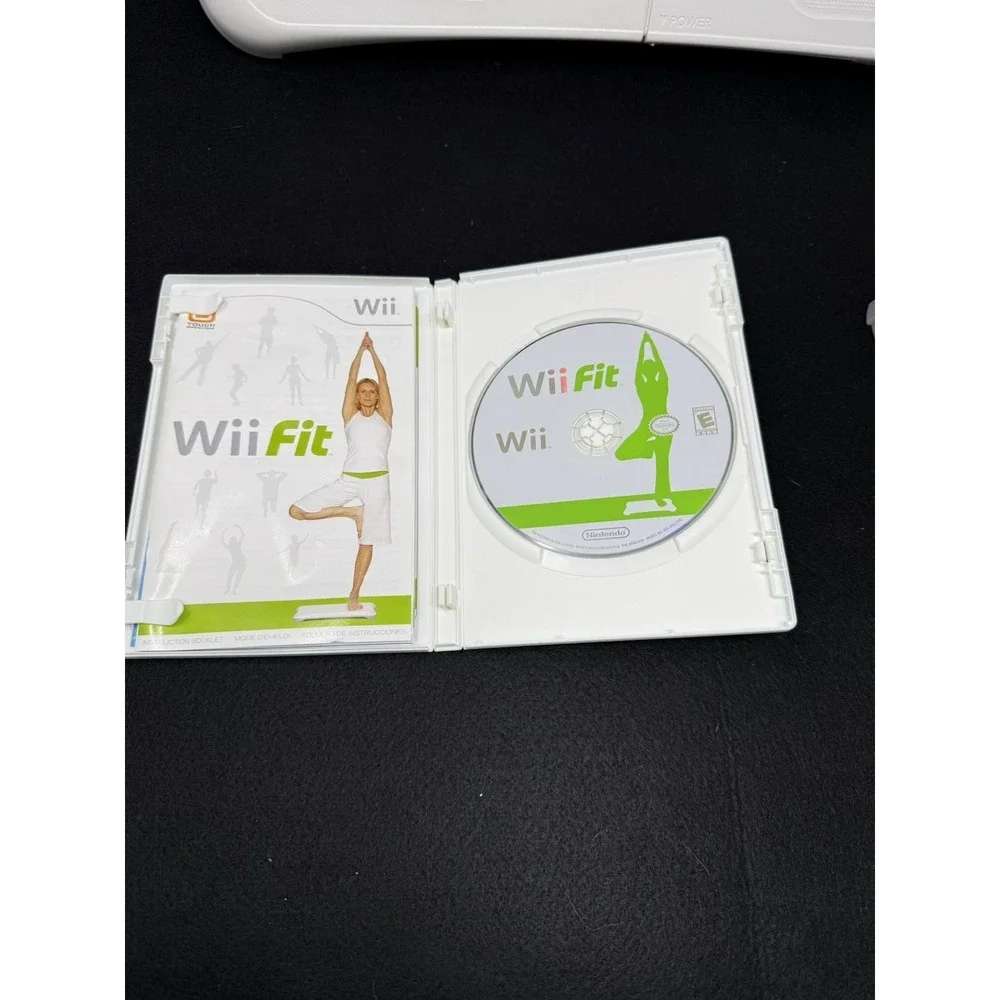Nintendo Wii Fit Balance Board With Wii Fit Video Game